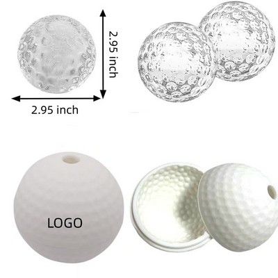 3" Golf Ball Ice Mold